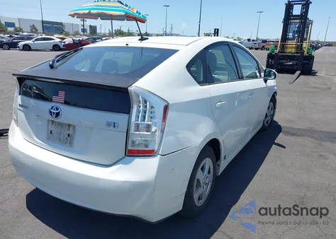 2011 Toyota Prius Four from USA, damaged, VIN JTDKN3DU4B1332044